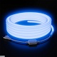 комплект светодиодного неона apeyron 220в, 6вт/м, синий, smd 2835, 144д/м 10м, ip65, с аксессуарами (сетевой шнур, заглушка, крепеж - 10шт) 10-117