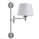 бра crystal lux poesia ap1 chrome
