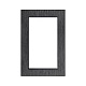 рамка двухместная arlight frm-presto-als-d-bk 043852