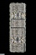 бра cercle le7297-1 ch