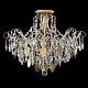 потолочная люстра crystal lux esmiralda pl6 gold