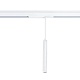 подвесной трековый светодиодный светильник lightstar teta 205406