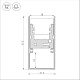 профиль-держатель arlight arh-floor27-h28-2000 039471