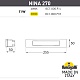 светильник для подсветки лестниц fumagalli nina 8c1.000.000.byp1l