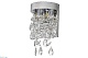 настенный светильник arti lampadari flusso h 2.18.638 n