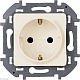 розетка с/з legrand inspiria 673721