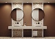 встраиваемый светильник maytoni technical hoop dl086-gx53-sq-w