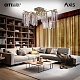 потолочная люстра citilux axis cl313283
