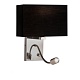 бра lumina deco kasni ldw 6053-2 bk