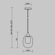подвесной светильник maytoni aura mod016pl-01bs1