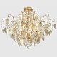 потолочная люстра crystal lux esmiralda pl9 gold