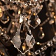 подвесная люстра loft it vaille crystal 10450/800