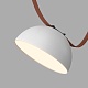 трековый однофазный светильник denkirs belty flow dk5561-wh+bk