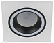встраиваемый светильник эра dk91 wh/bk б0054361