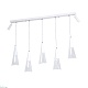 подвесная люстра led4u l7105-7 wт