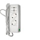 блок розеток lk-bn1402 (2 секции 1 usb + 1 type-c) mebax 00-00002870
