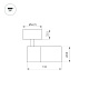 спот arlight sp-artemis-surface-flap-r55-12w day4000 051794