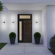 уличный настенный светодиодный светильник novotech street opal 359298