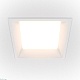 встраиваемый светодиодный светильник maytoni technical okno dl054-18w3k-w