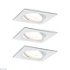 встраиваемый светодиодный светильник paulmann nova coin led 93454