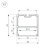 профиль arlight sl-line-5050-lw-2000 anod gold 039982