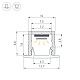 профиль arlight sl-mini-10-3000 anod (алюминий) 064305