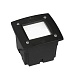 уличный светодиодный светильник fumagalli leti 100 square 3c1.000.000.ayg1l