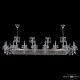 подвесная люстра bohemia ivele crystal 1453/18/195/1500 ni