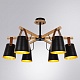люстра на штанге arte lamp thomas a7032pl-6bk
