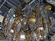 подвесная люстра crystal lux trevi sp6 brass