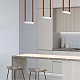 трековый однофазный светильник denkirs belty grill dk5571-wb