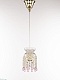 подвесной светильник bohemia ivele crystal 14781p/11 g v7010
