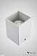 накладной светильник am group am01-110 wh