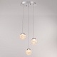 подвесной светильник delight collection md25030003-3a chrome/clear