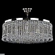 потолочная люстра artglass persida nickel ce
