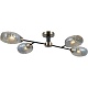 люстра на штанге illumico il0285-4csq-79 bk ab