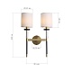 бра st luce веритас sl1404.301.02