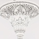 подвесная люстра bohemia ivele crystal al16310/6/195 wmn v0300