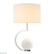 настольная лампа delight collection table lamp km0762t-1 nickel