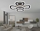 потолочная люстра ambrella light acrylica original fa8926