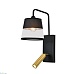 бра escada comfy 598/1a black/brass