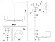 люстра на штанге ambrella light high light modern lh57043