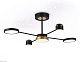 люстра на штанге ambrella light linetech fl51632