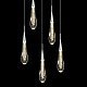 подвесной светильник delight collection pour p98036-5 silver