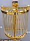 настенный светильник crystal lux tadeo ap2 gold/transparente