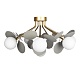 потолочная люстра loft it matisse 10008/8c grey