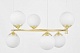 подвесная люстра lampit fino tp 2003-6-rd gd