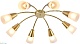 потолочная люстра escada aquilegia 1100/8p gold