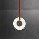 подвесной светильник delight collection 6468/d300 brown/white