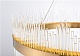 люстра kr1209p-12 brass delight collection